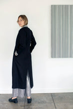 Load image into Gallery viewer, THE MARFA DUSTER IN BLACK LINEN