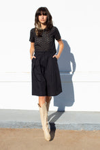 Load image into Gallery viewer, JULIETTE TOP IN BLACK EYELET